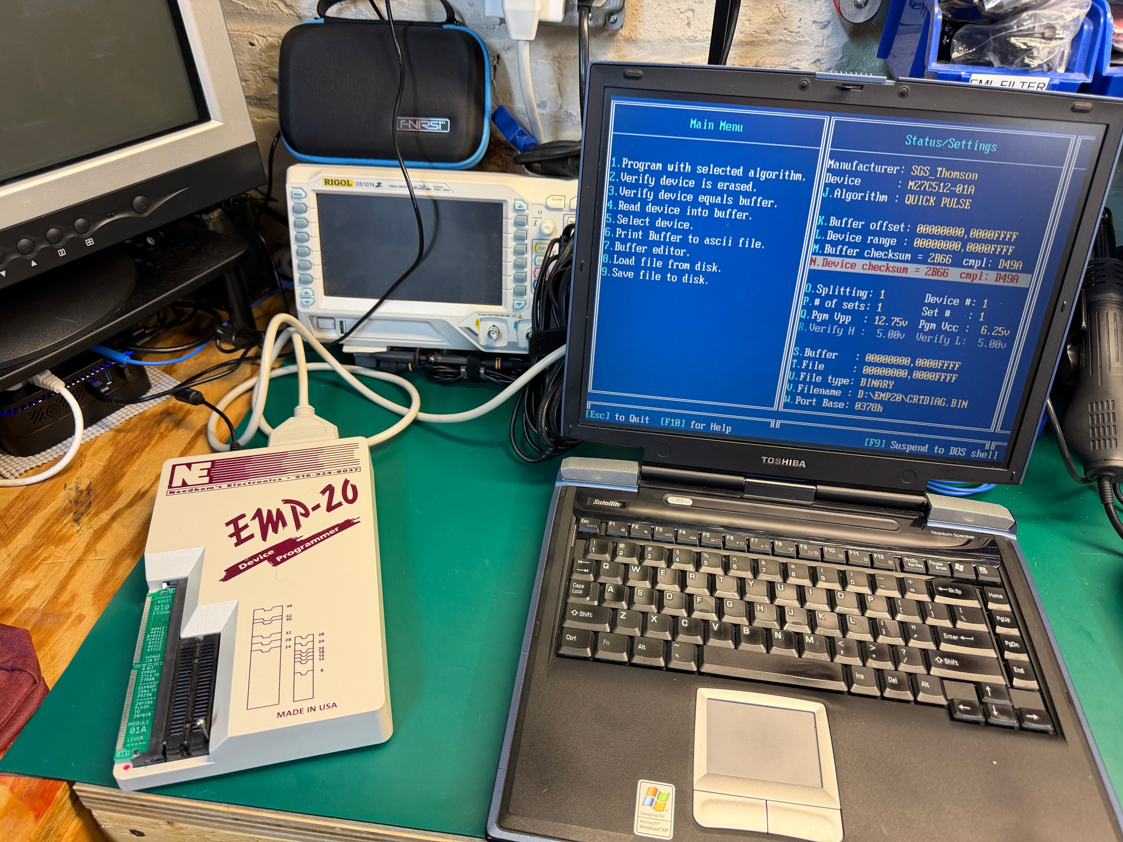 When Two EPROM Programmers Disagree: A Cross-Validation Workflow