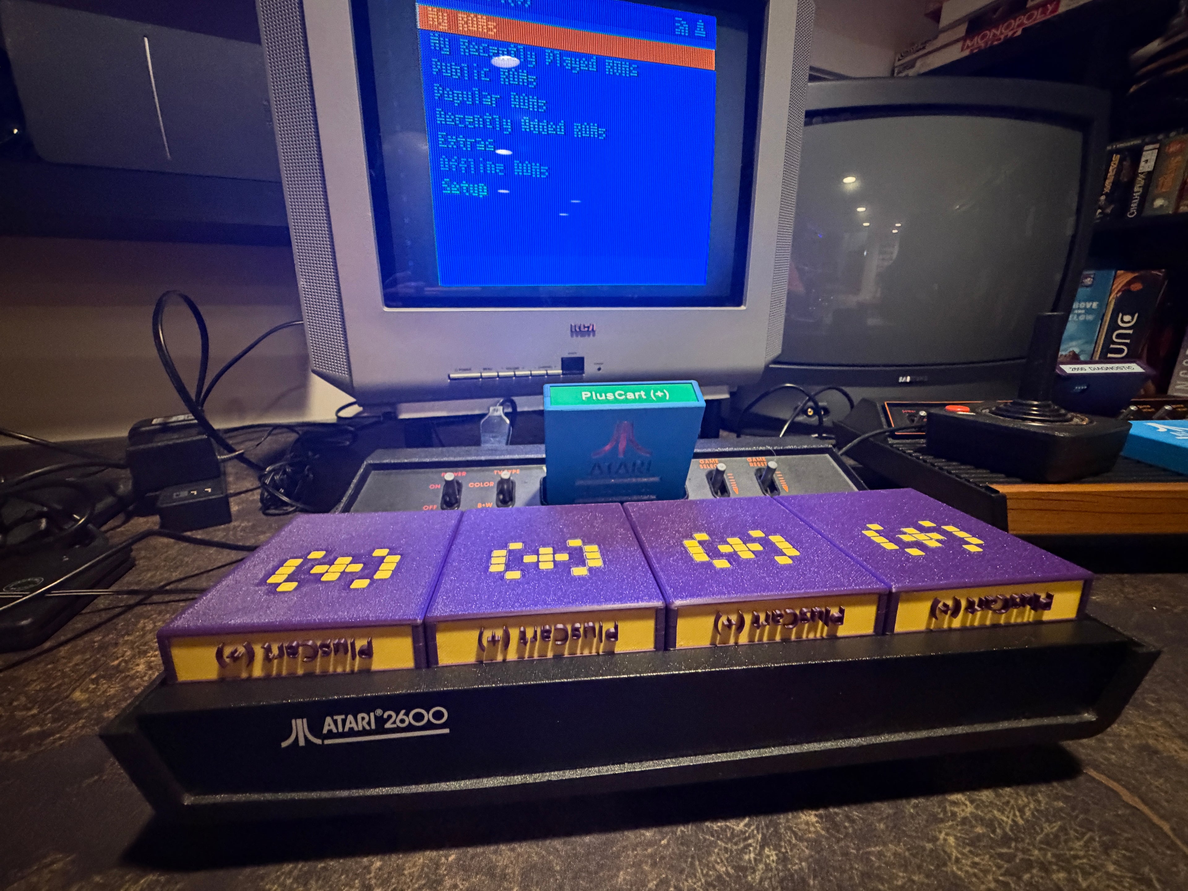 Atari 2600 PlusCart+ WiFi Multigame Cartridge – Play Every 2600 Game Online