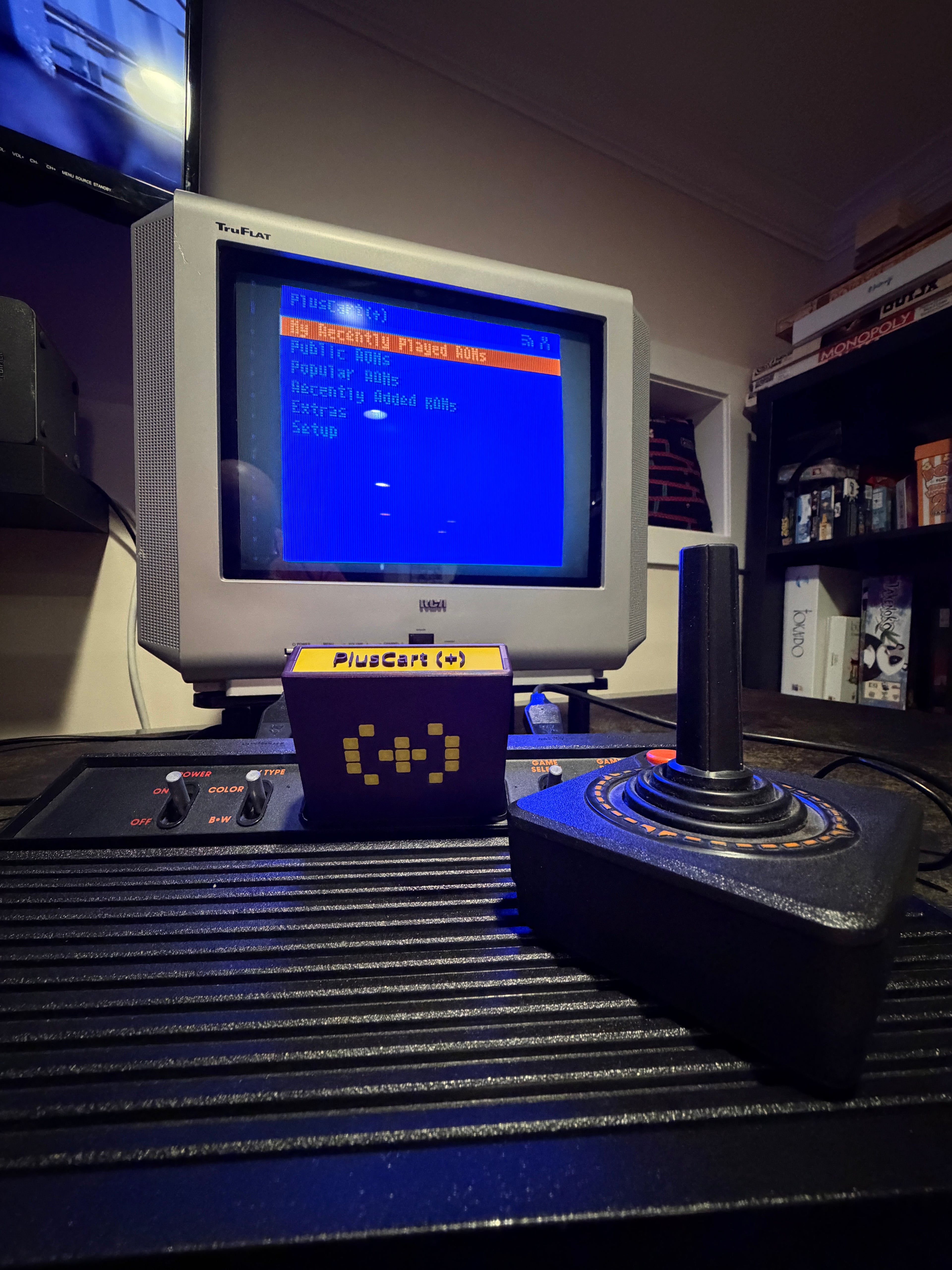 Atari 2600 PlusCart+ WiFi Multigame Cartridge – Play Every 2600 Game Online