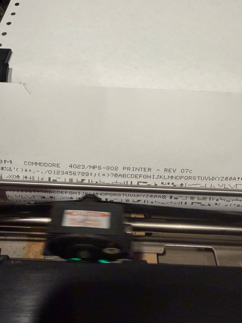 Commodore 1526/MPS-802 Graphics EPROM Upgrade – M2764A ROM Chip