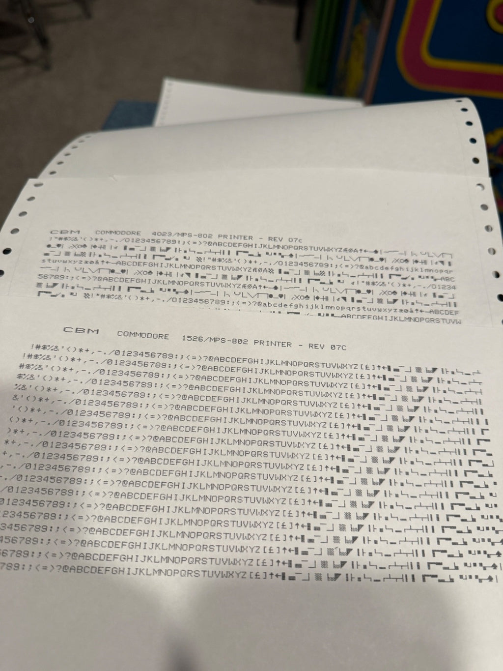 Commodore 1526/MPS-802 Graphics EPROM Upgrade – M2764A ROM Chip